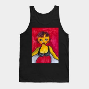 Crimson Lady Tank Top